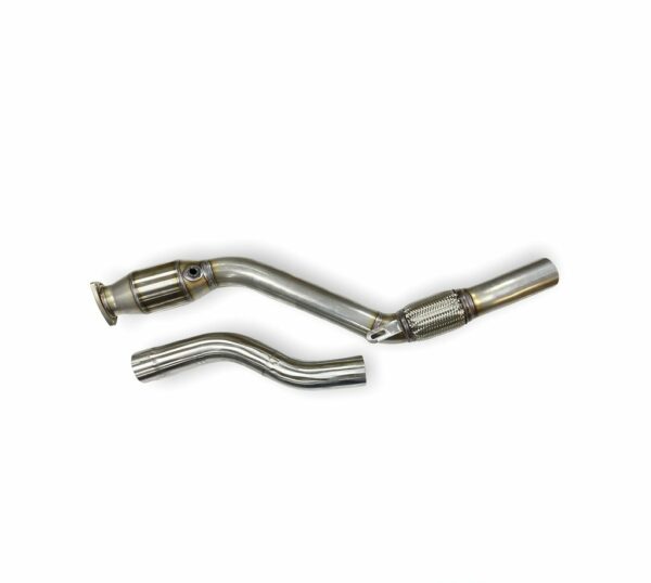 Downpipe 1.8T längs verbaut Quattro 200 CPSI E-Prüfzeichen