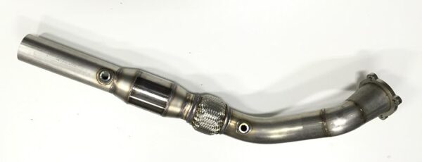 76mm Downpipe für 1,8T K03 mit 100 CPI Sportkat